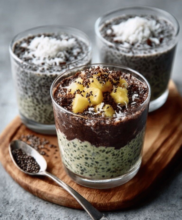 Black Sesame & Coconut Milk Rice Pudding