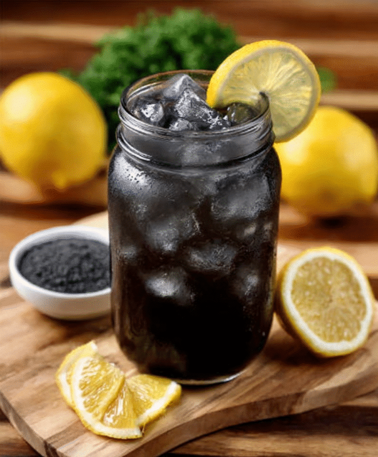 Charcoal Black Lemonade (Activated Charcoal)