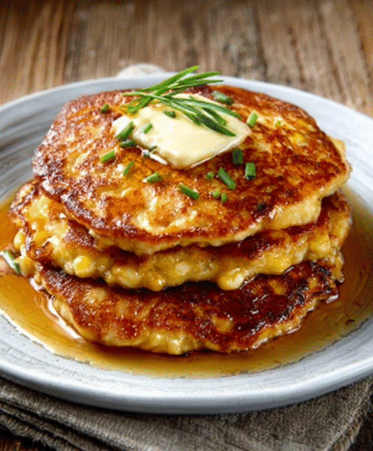 Fresh Corn Pancakes