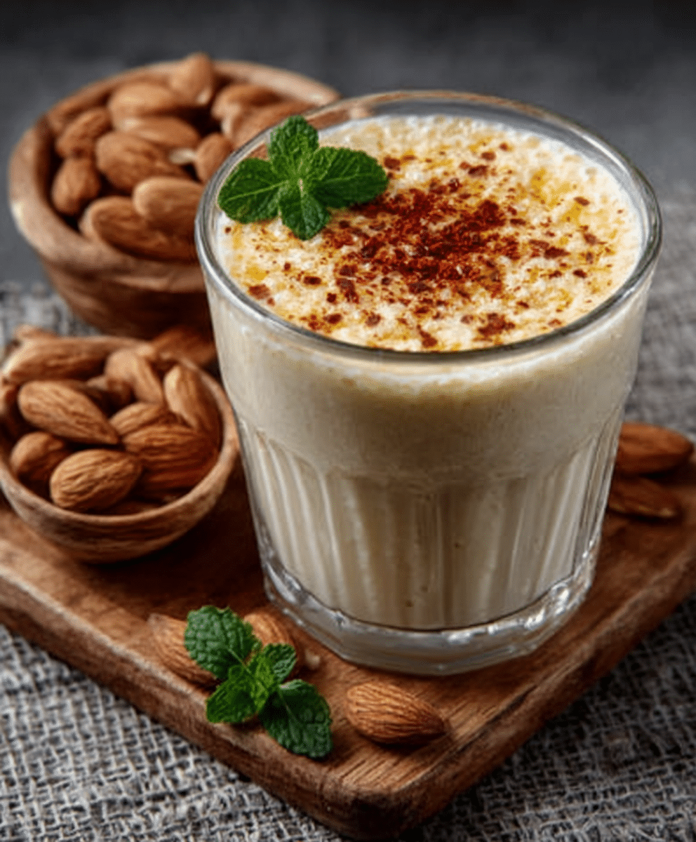 Saffron Almond Milk Smoothie