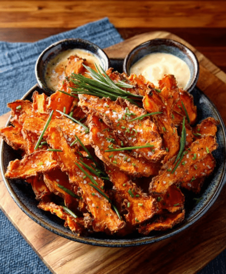 Togarashi-Spiced Sweet Potato Chips
