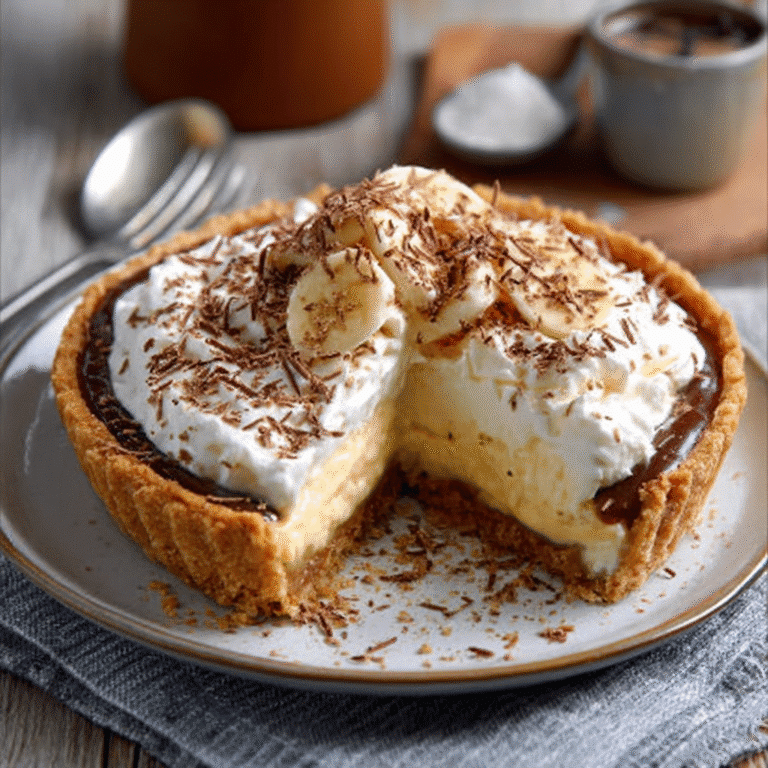 Banoffee Condensed Milk Tart