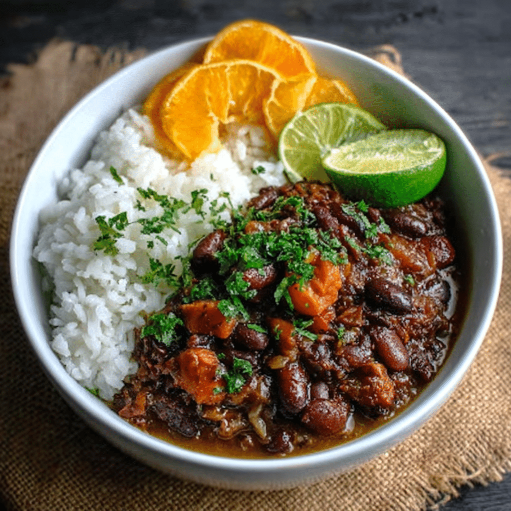 Brazilian Feijoada-Inspired Vegan Chili