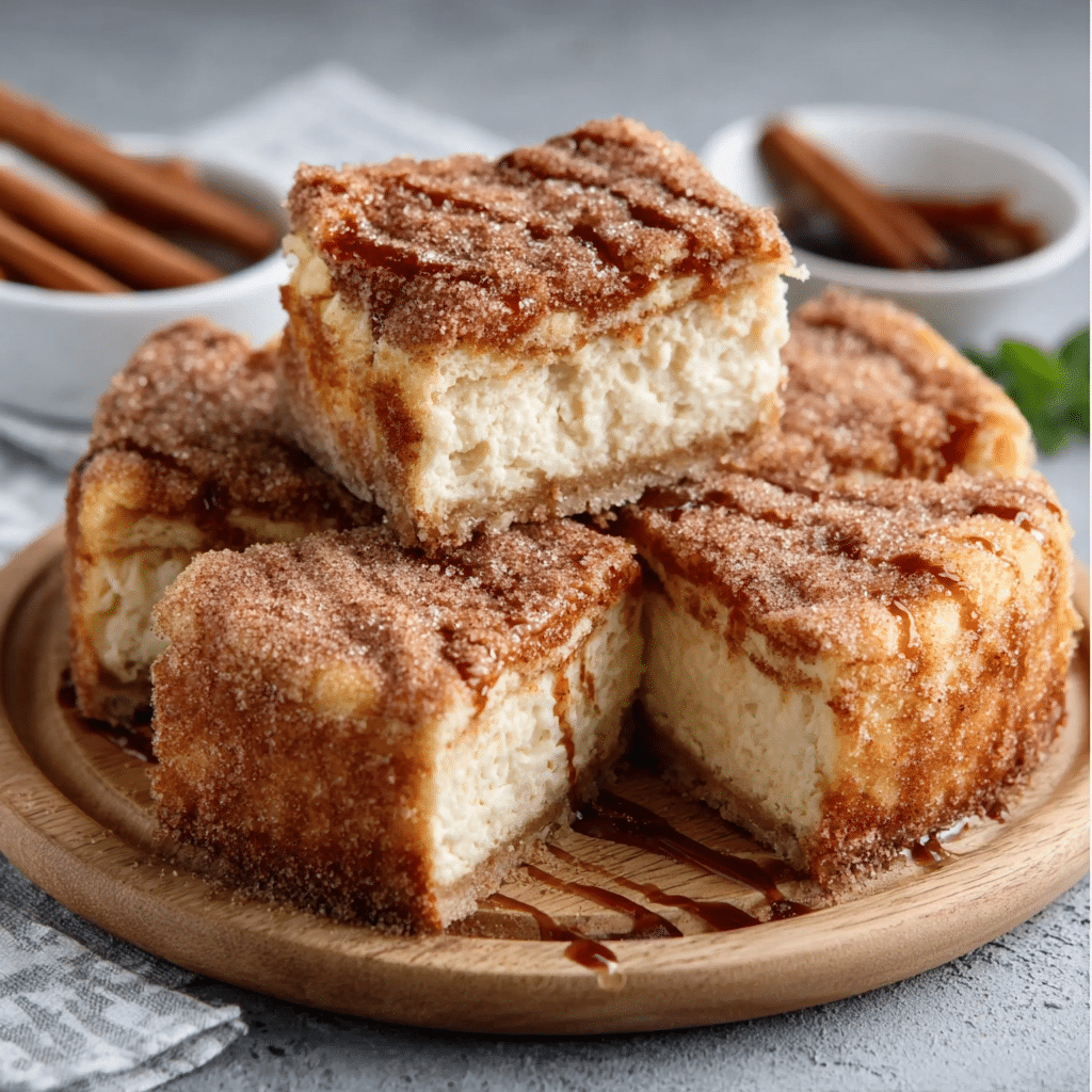 Cinnamon Sugar Churro Cheesecake