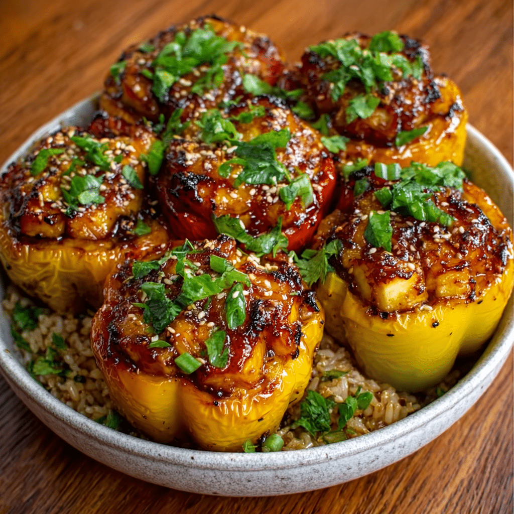 Cozy Pineapple Teriyaki Peppers