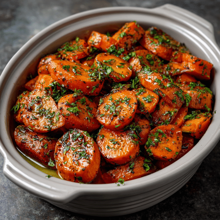 Crock Pot Sweet Carrots