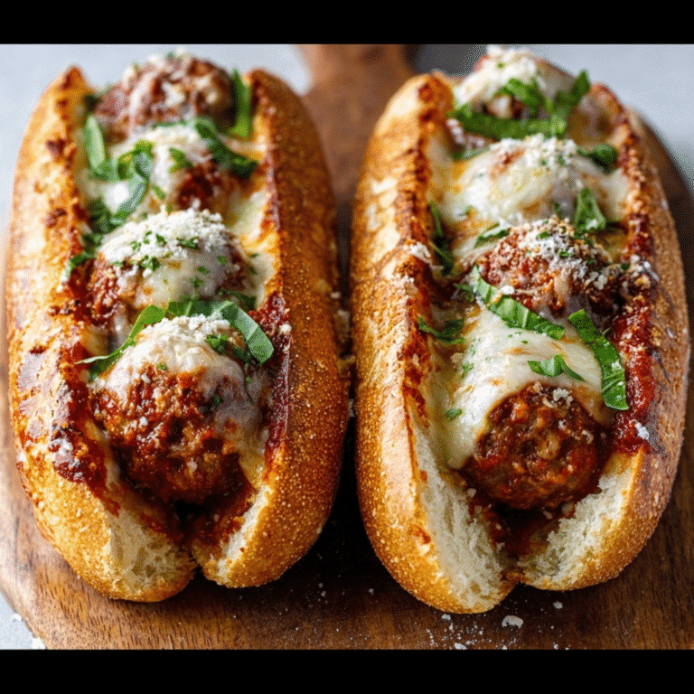 Meatball Subs