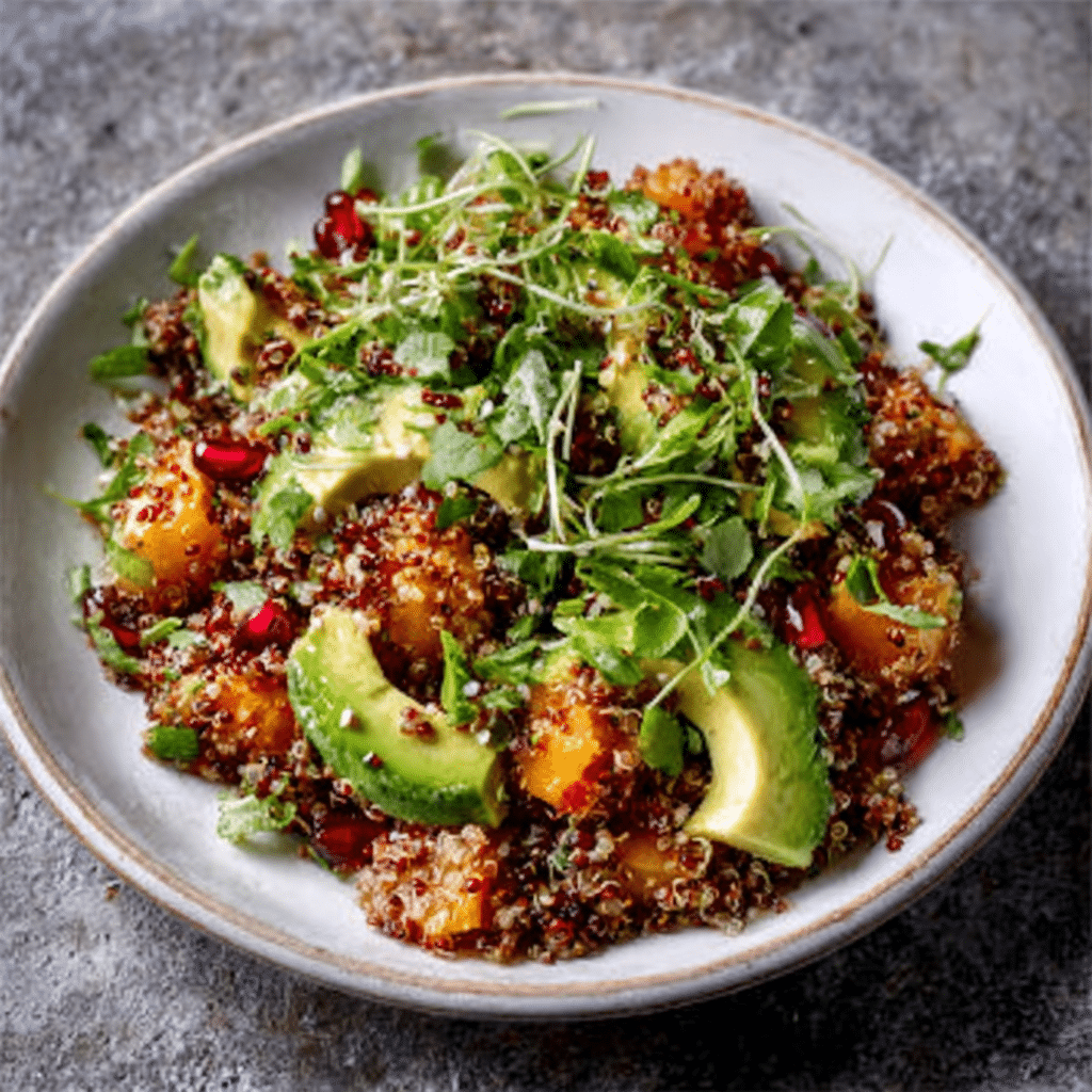 Seaweed-Infused Quinoa & Avocado Salad