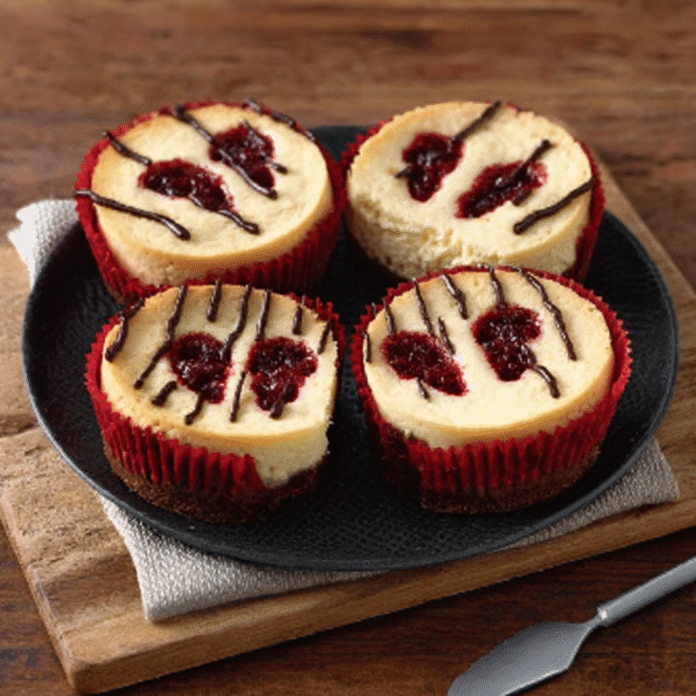 Vampire Bite Red Velvet Cheesecake
