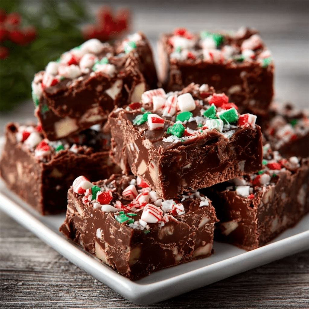 christmas fudge candy