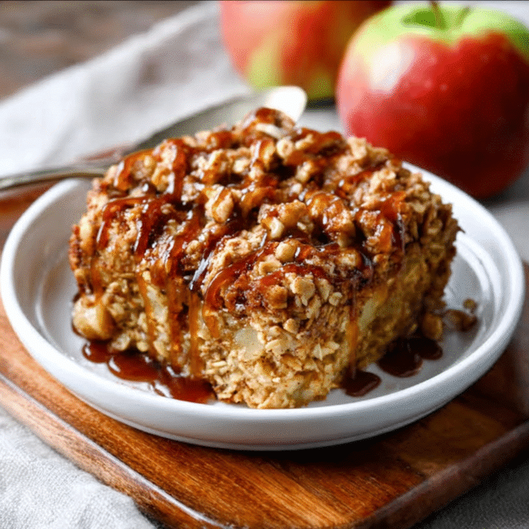 Baked Oatmeal with Apples or Pumpkin