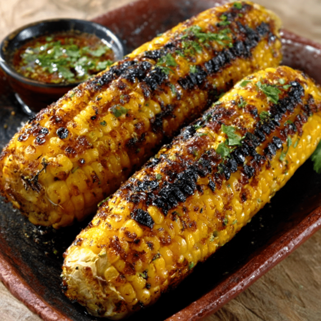 Chibage Chakagochwa (Roasted Corn on the Cob)