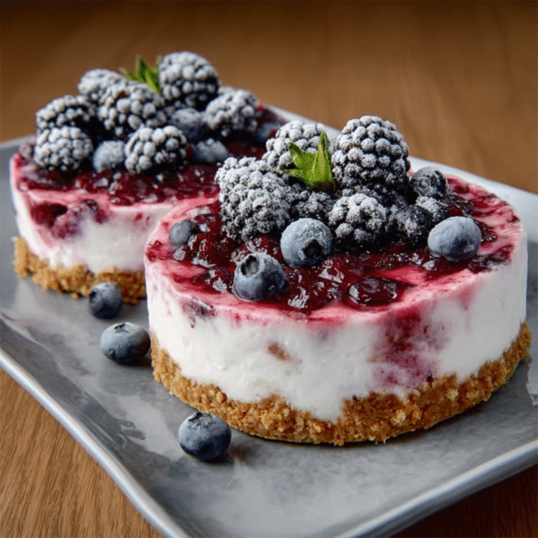 Icelandic Skyr & Arctic Berry Parfait