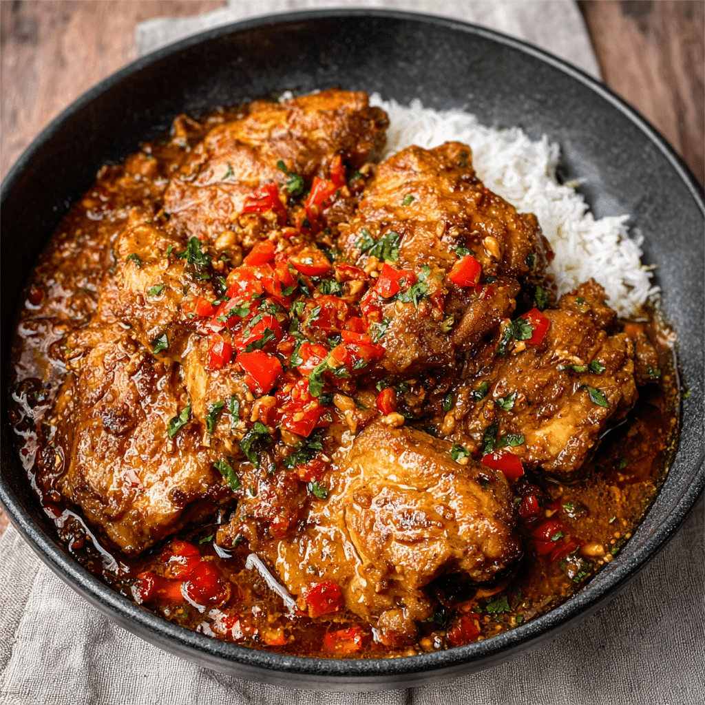 Malawian Groundnut Chicken