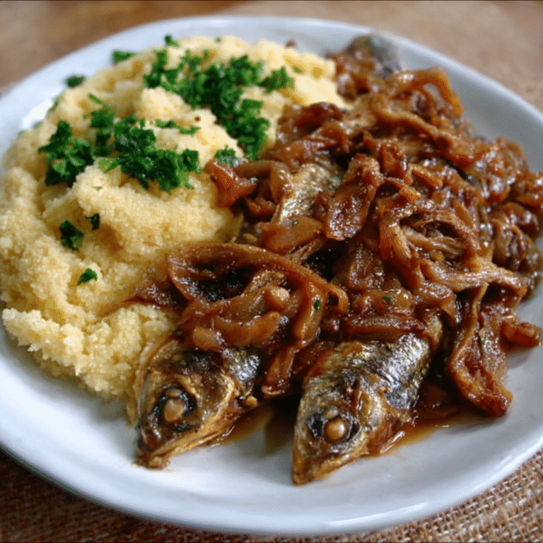 Matemba and Sadza (Dried Fish with Maize Meal)