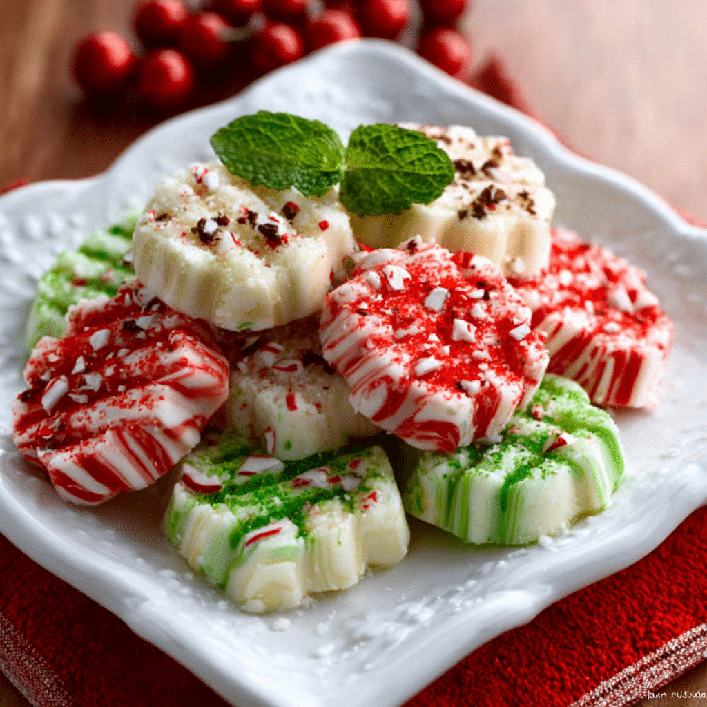 Soft Christmas Peppermints Recipe