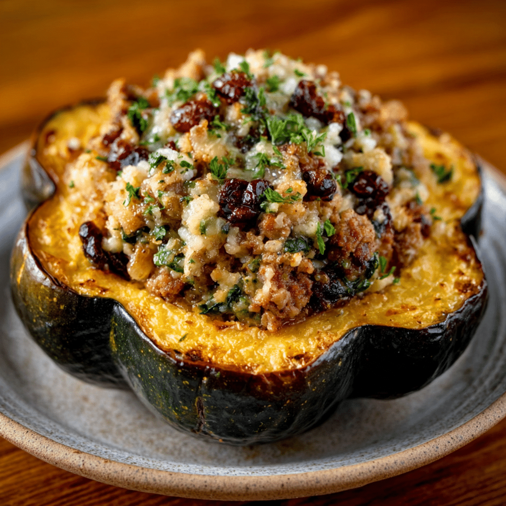 Stuffed Acorn Squash
