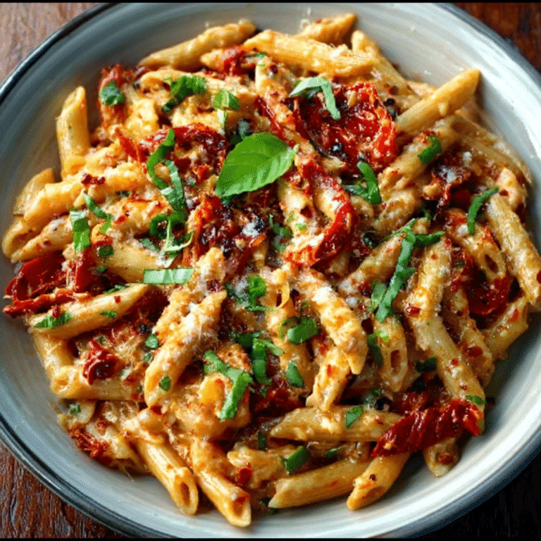 The Best One-Pan Sun-Dried Tomato Pasta