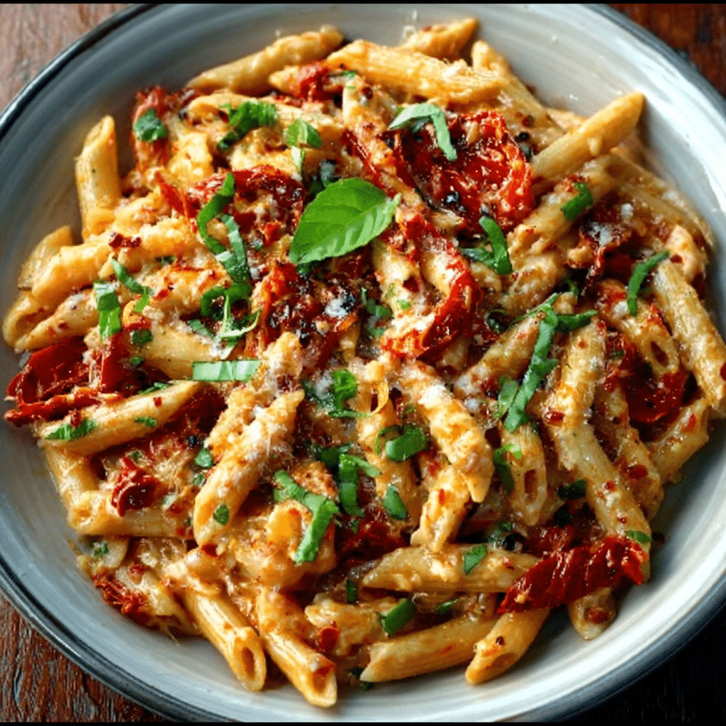 The Best One-Pan Sun-Dried Tomato Pasta
