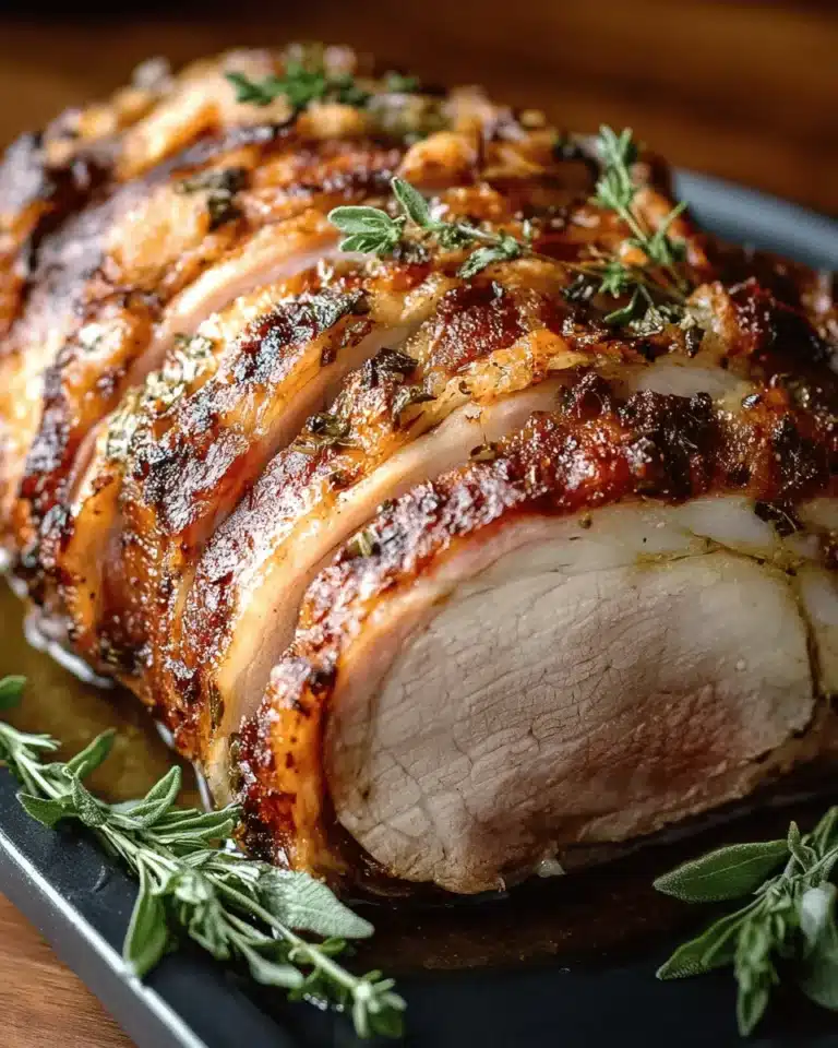 Italian Porchetta Roast with Fennel & Herbs First Image First Image