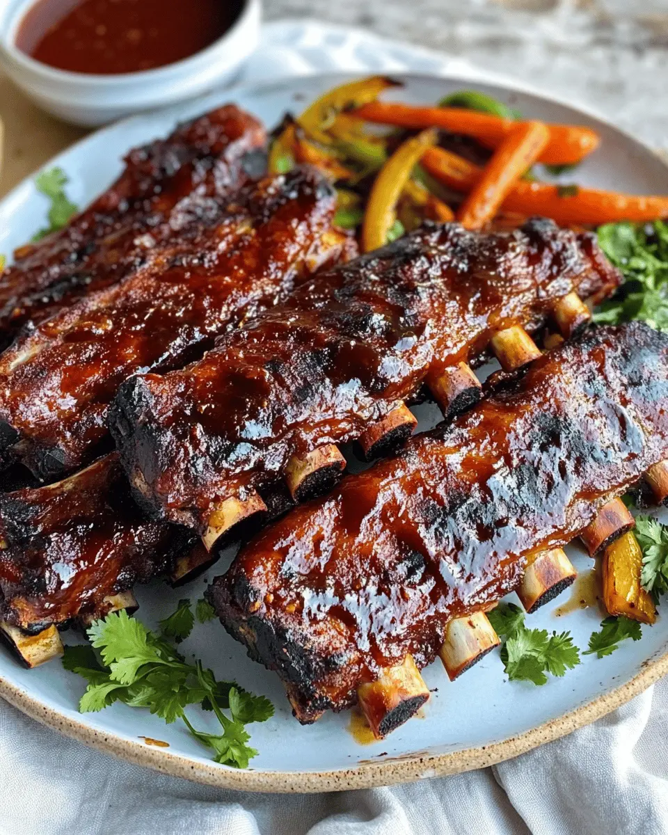 Grilled Pork Ribs with Salt & Smoked Paprika First Image First Image