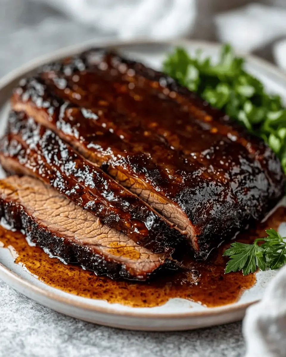 Smoked Brisket with Tallow Glaze First Image First Image