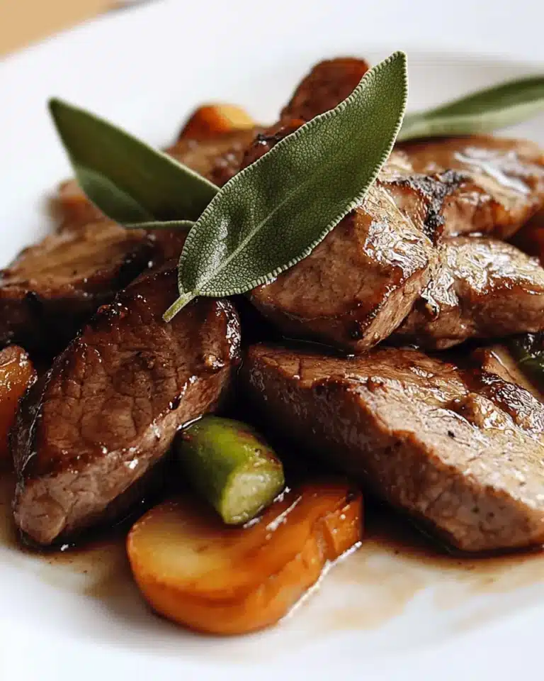 Pan-Fried Calf Liver with Brown Butter & Sage First Image First Image