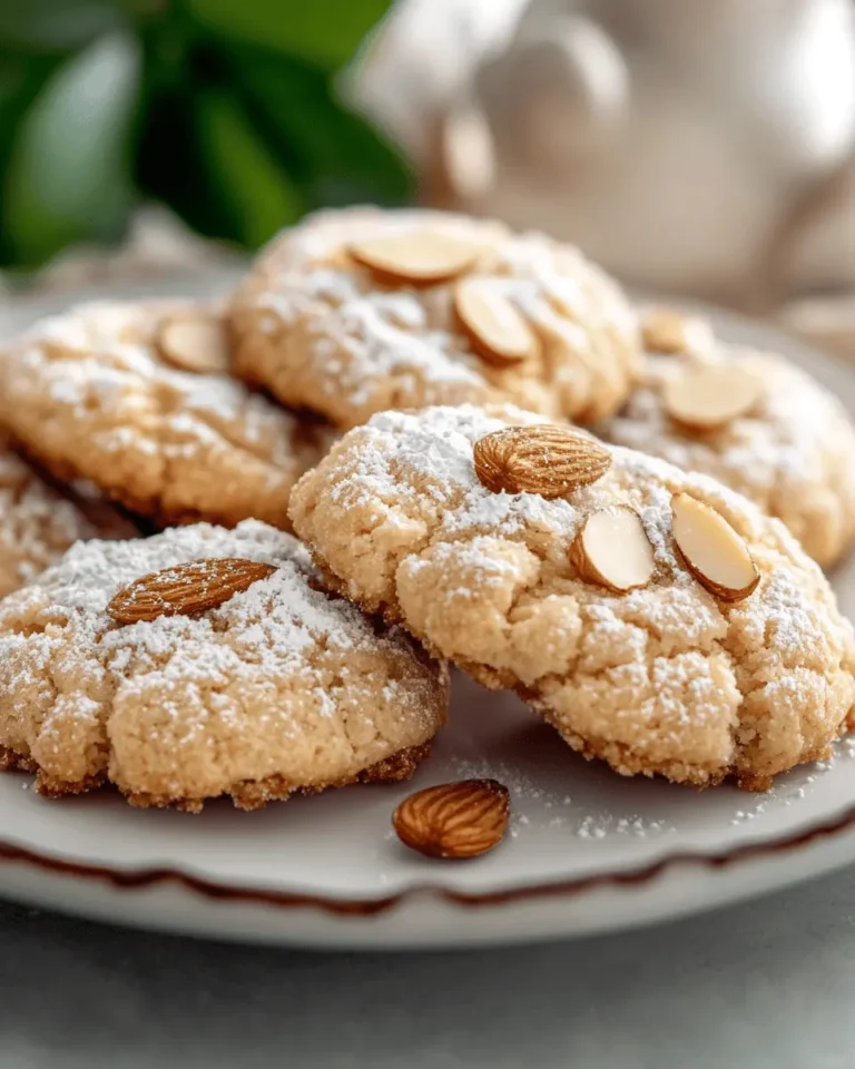 Almond Cookies First Image First Image