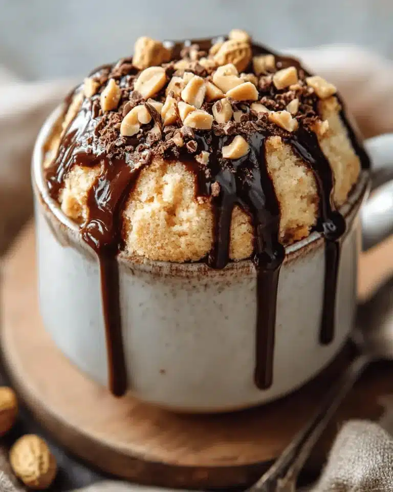 Peanut Butter Mug Cake First Image First Image