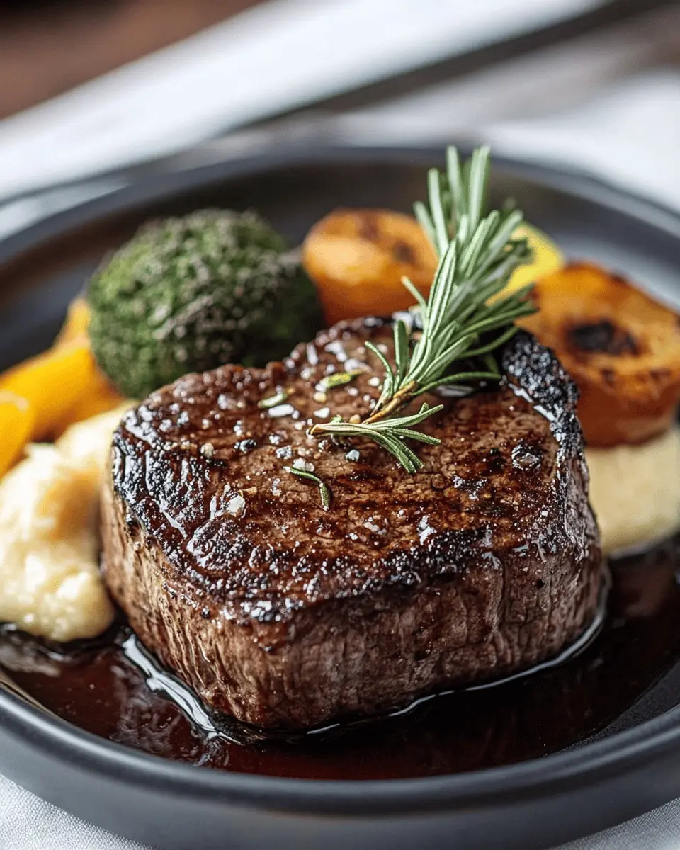 Butter-Basted Filet Mignon with Rosemary First Image First Image