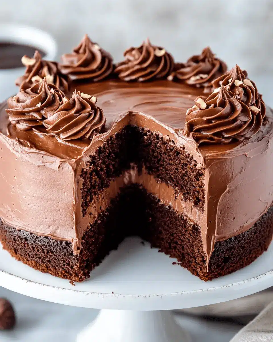 Nutella Cake First Image First Image