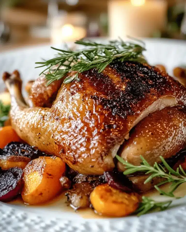 Rosemary Garlic Roasted Duck First Image First Image