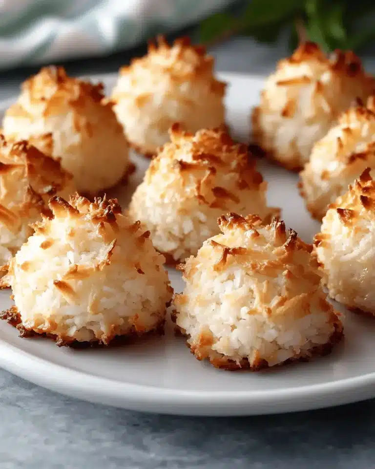 Coconut Macaroons First Image First Image