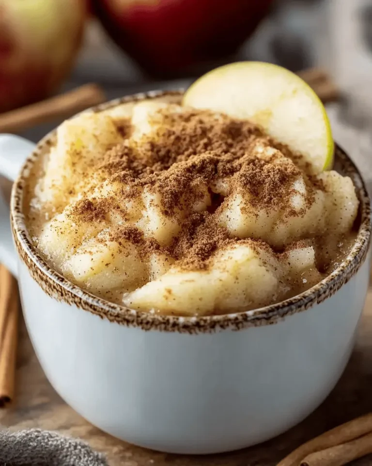 Apple Cinnamon Mug Cake First Image First Image