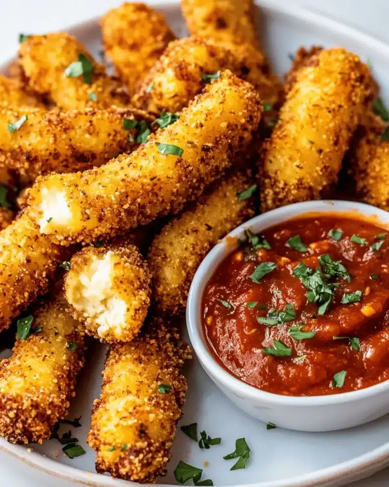Keto Mozzarella Sticks (Almond-Free Coating) First Image First Image
