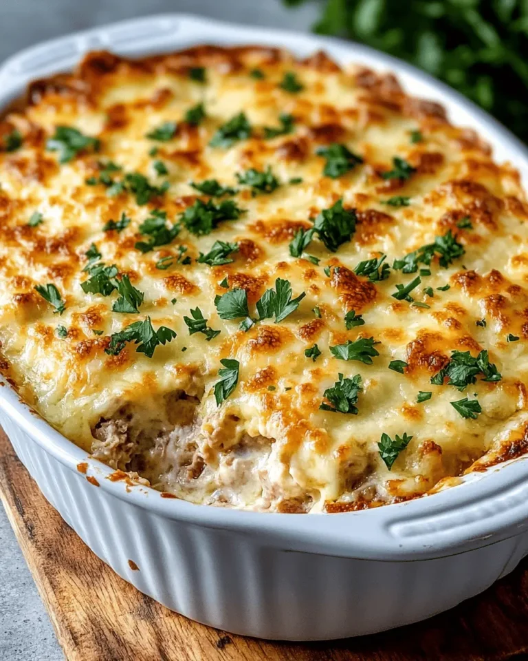 Keto Tuna Melt Casserole (Cheese + Tuna Only) First Image First Image