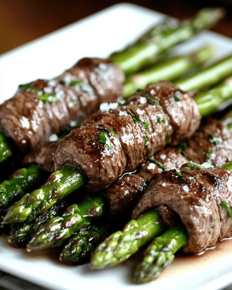 Beef-Wrapped Asparagus Bundles First Image First Image