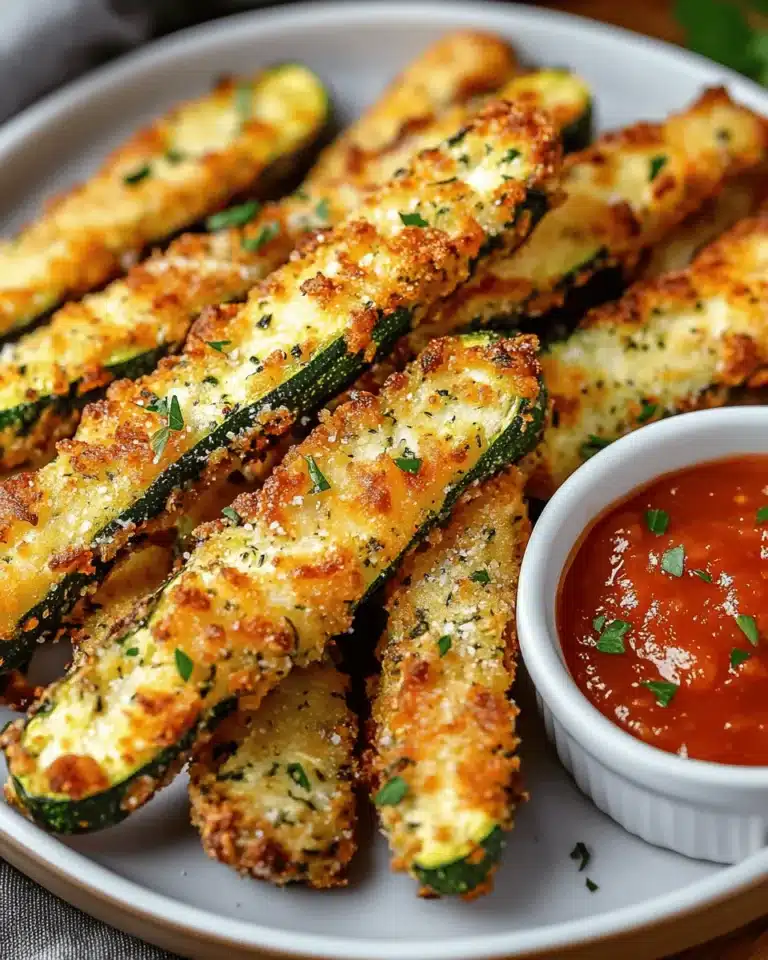 Parmesan Zucchini Fries – Keto Crispy & Low-Carb First Image First Image