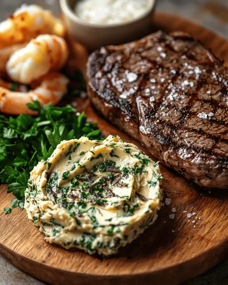 Anchovy Butter Spread for Ribeye or Seafood First Image First Image