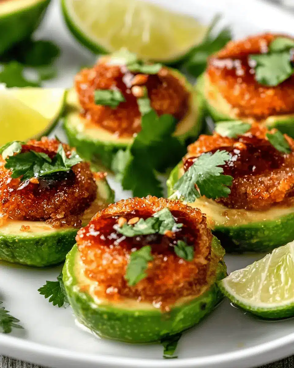Keto Spicy Sriracha Lime Avocado Bites (0g Net Carb) First Image First Image
