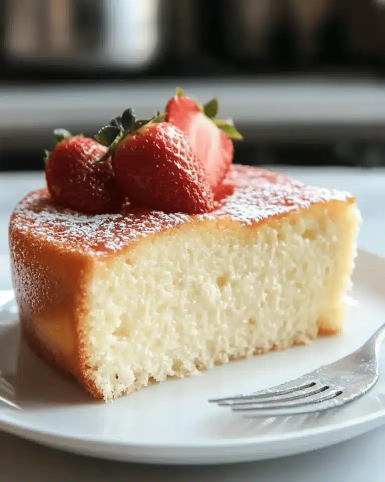3 Ingredient Creamy Yogurt Cake First Image First Image