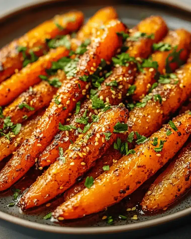 Miso Butter Roasted Carrots First Image First Image