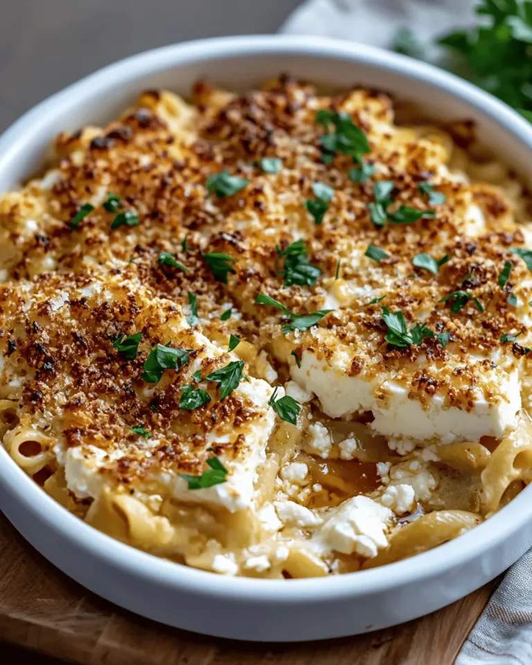 Feta and Honey Baked Pasta First Image First Image