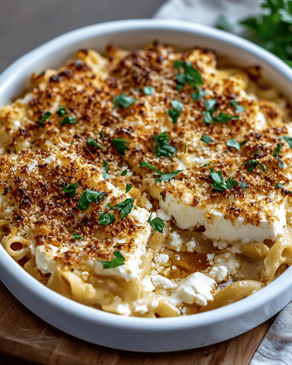Feta and Honey Baked Pasta First Image First Image