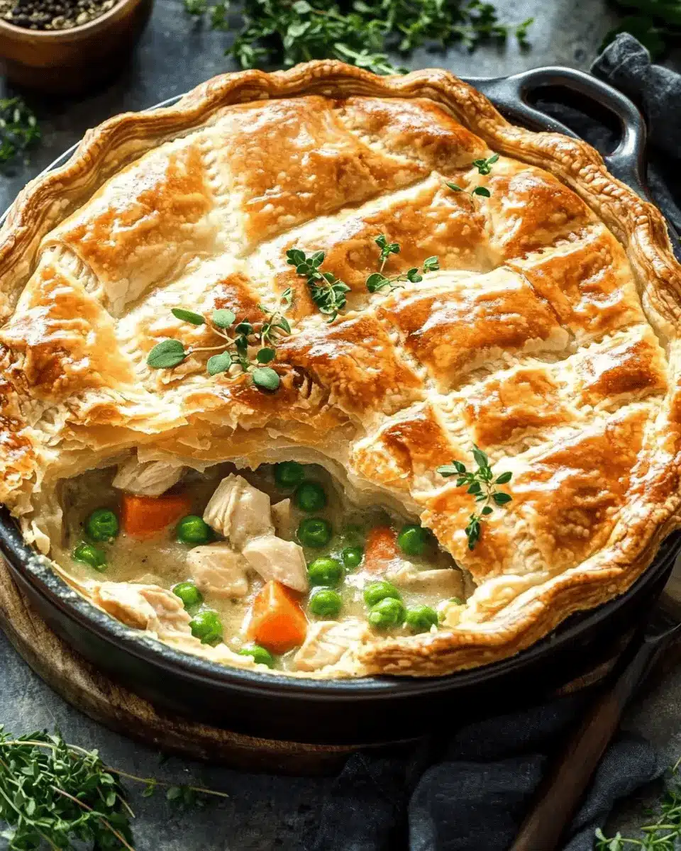 Puff Pastry Chicken Pot Pie First Image First Image