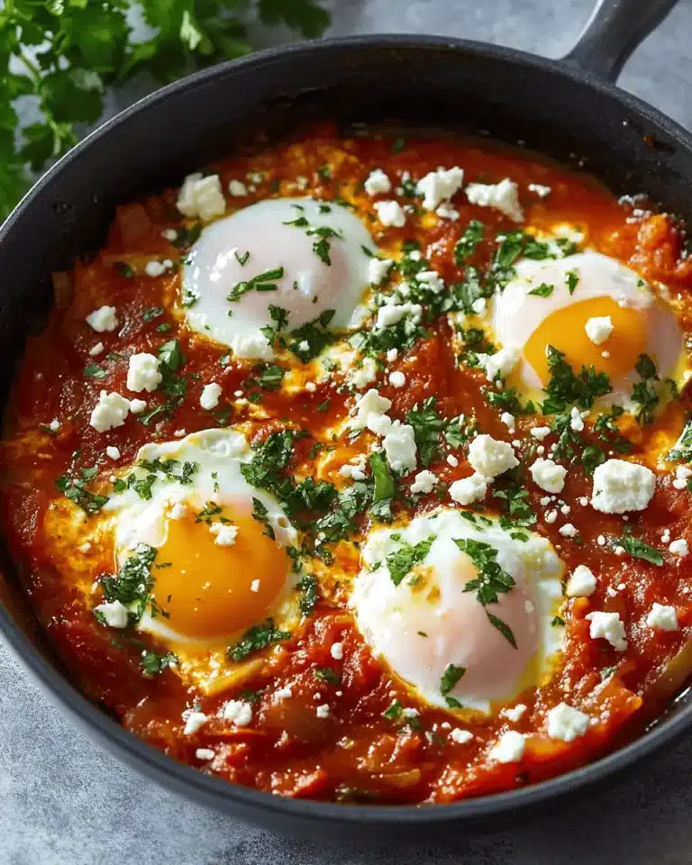 Keto Shakshuka with Olive Oil & Garlic First Image First Image
