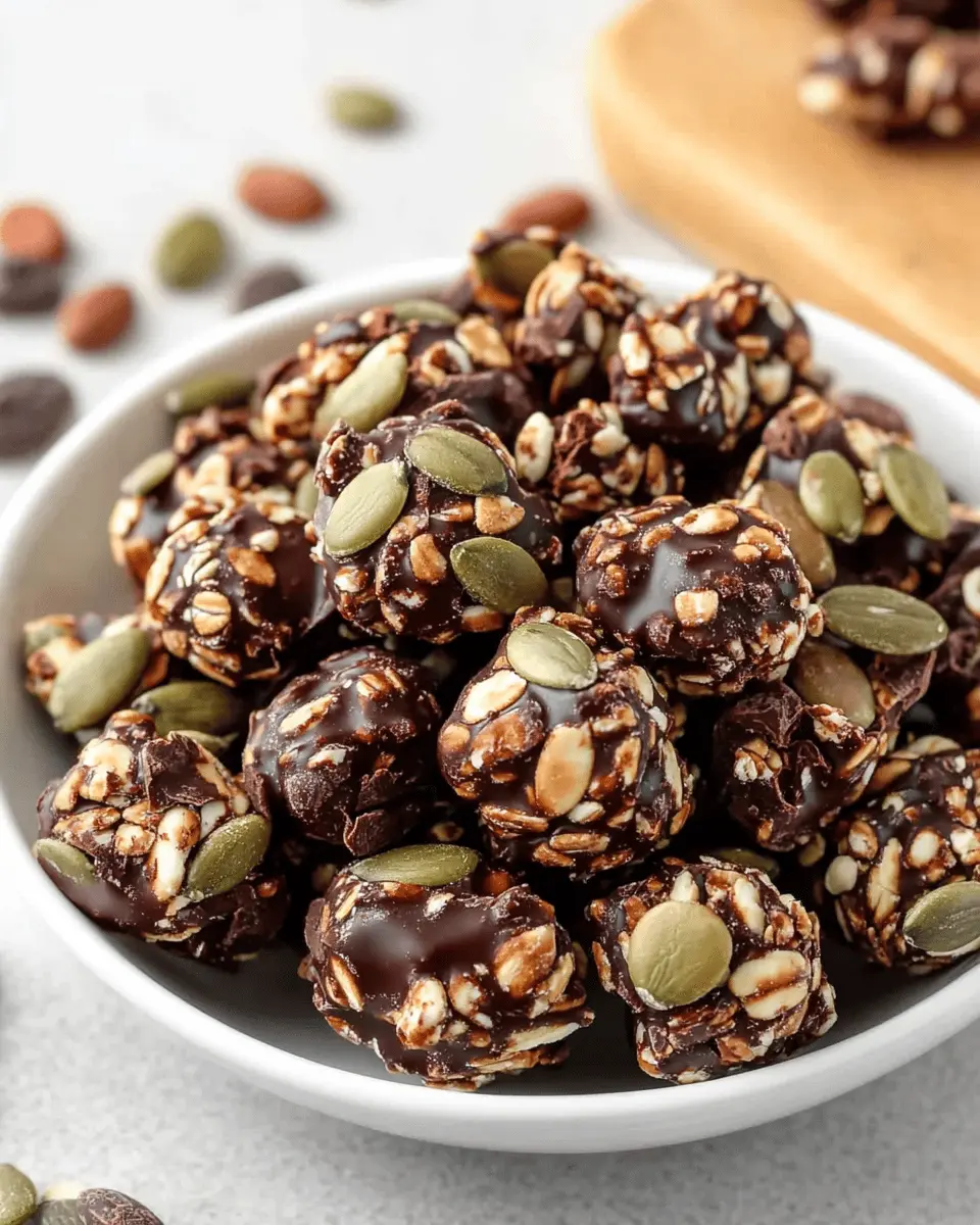 No-Sugar Keto Trail Mix Clusters (Pumpkin Seed + Cocoa) First Image First Image