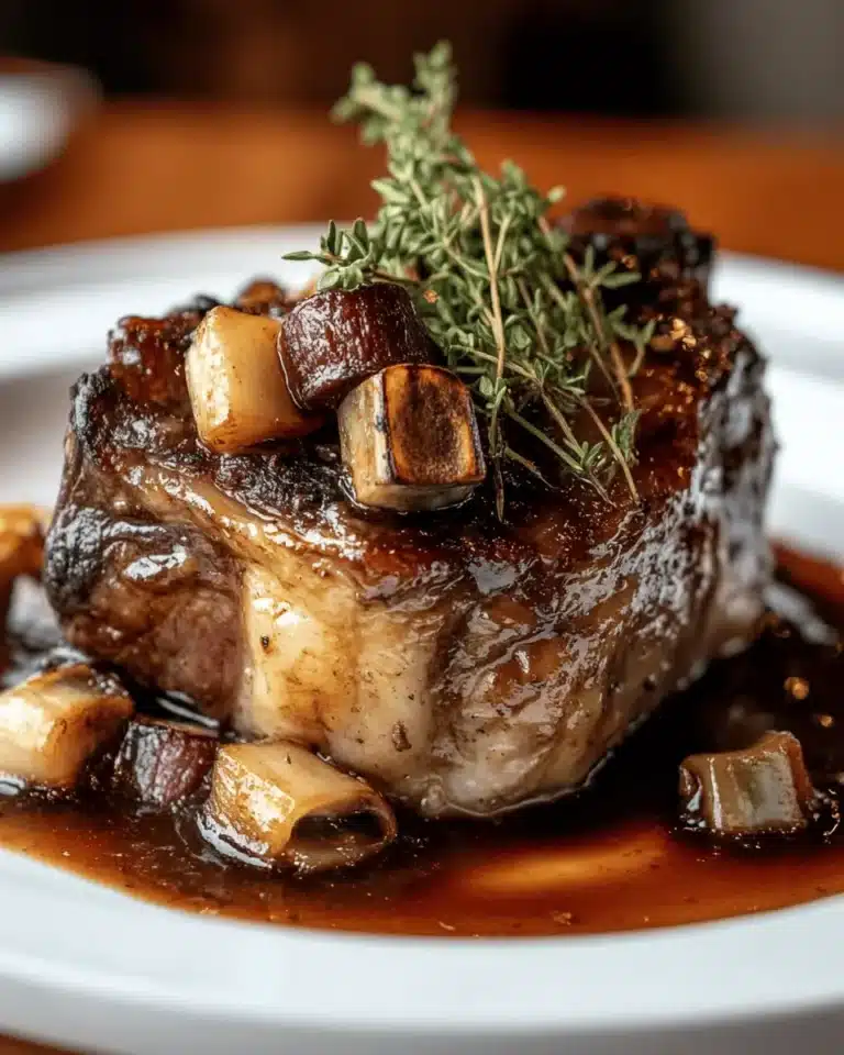 Lamb Shoulder Braised in Bone Marrow First Image First Image