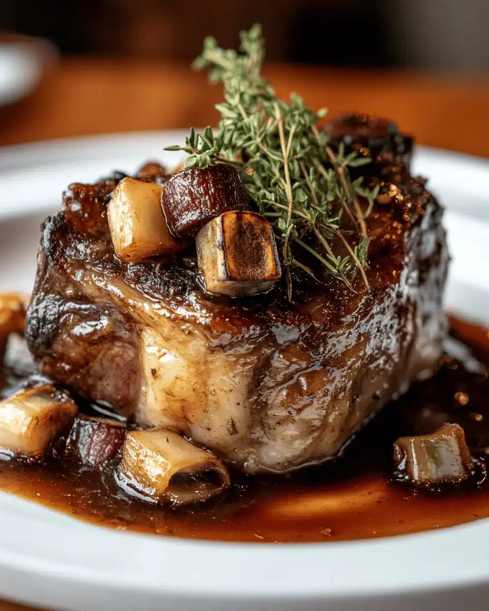 Lamb Shoulder Braised in Bone Marrow First Image First Image