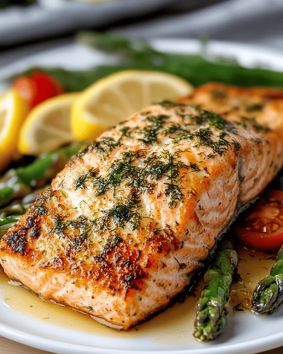 Lemon-Dill Crusted Air Fryer Salmon – Keto High-Fat First Image First Image